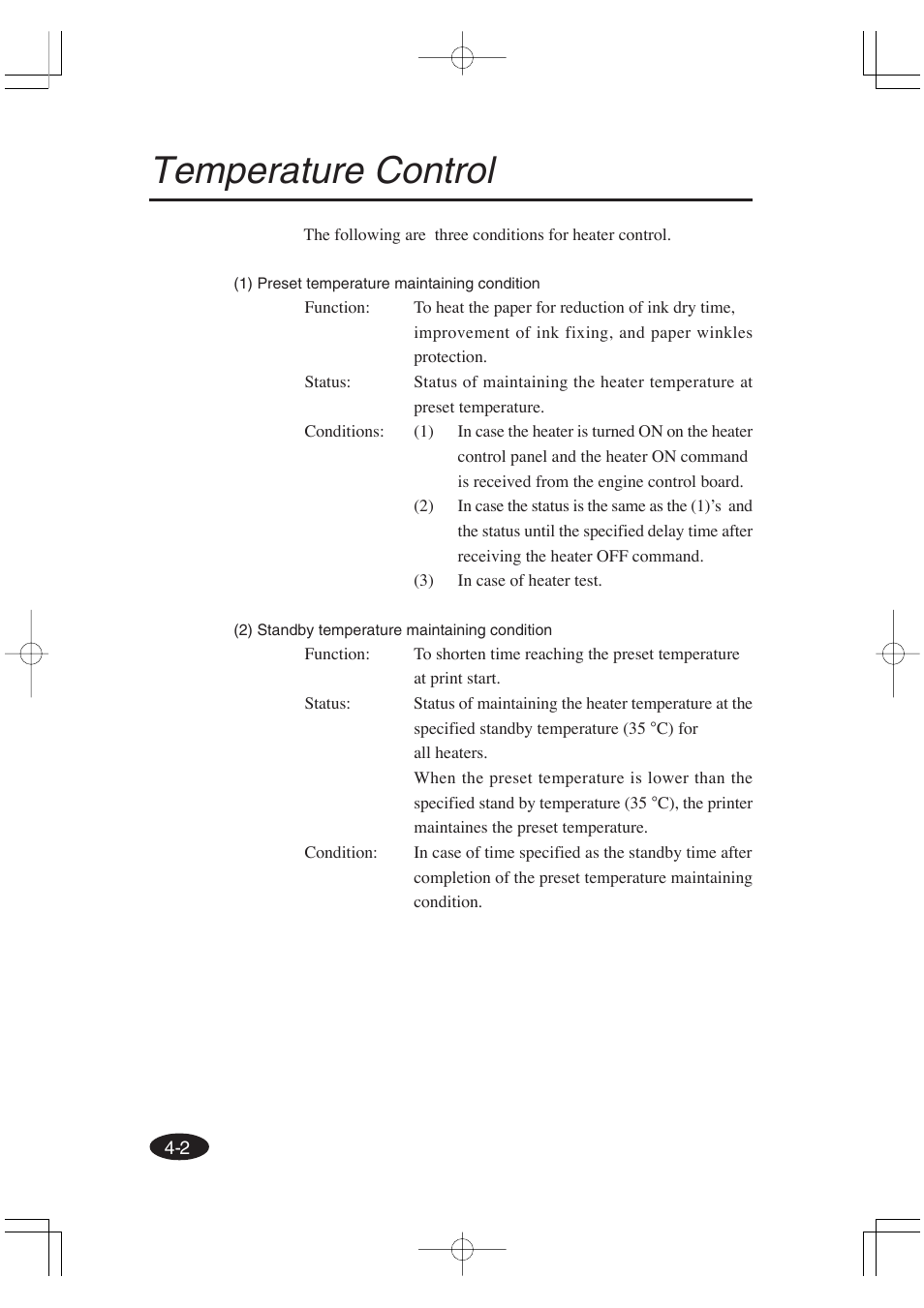 Temperature control | Seiko Group OC CS 6060 IP-6600 User Manual | Page 154 / 180