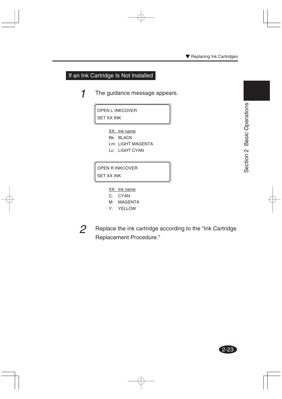 Seiko Group OC CS 6060 IP-6600 User Manual | Page 67 / 180