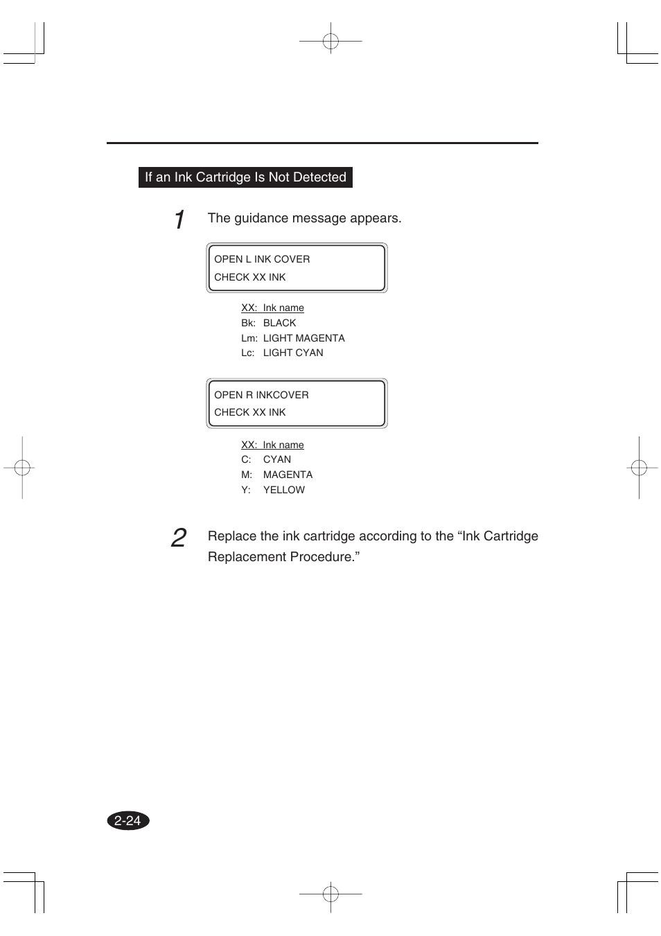 Seiko Group OC CS 6060 IP-6600 User Manual | Page 68 / 180