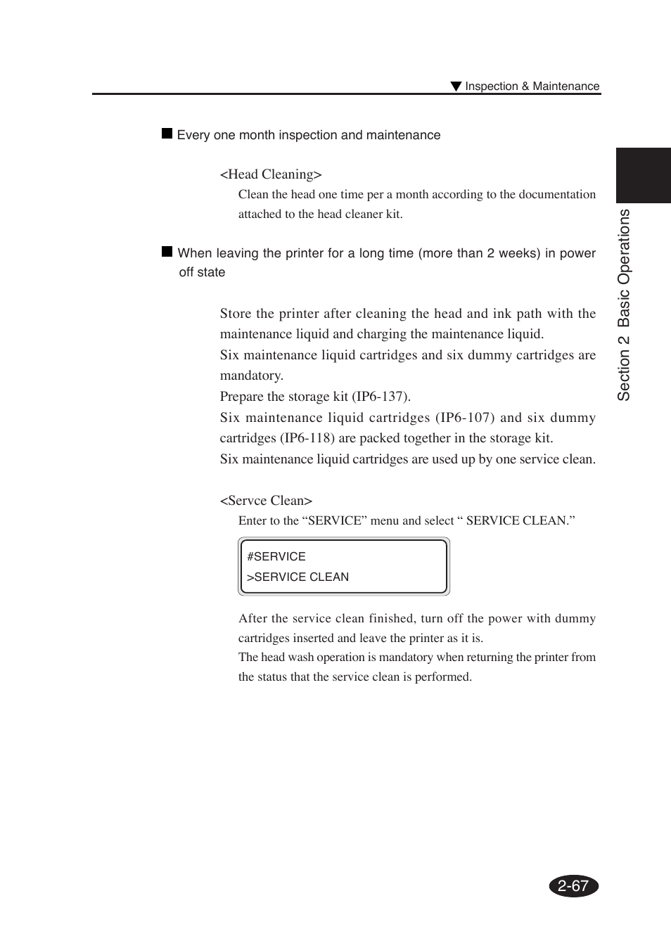 Seiko Group SII IP-6600 User Manual | Page 111 / 197
