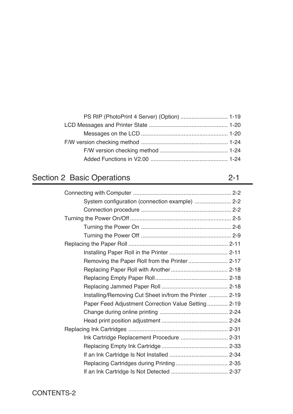 Seiko Group SII IP-6600 User Manual | Page 18 / 197
