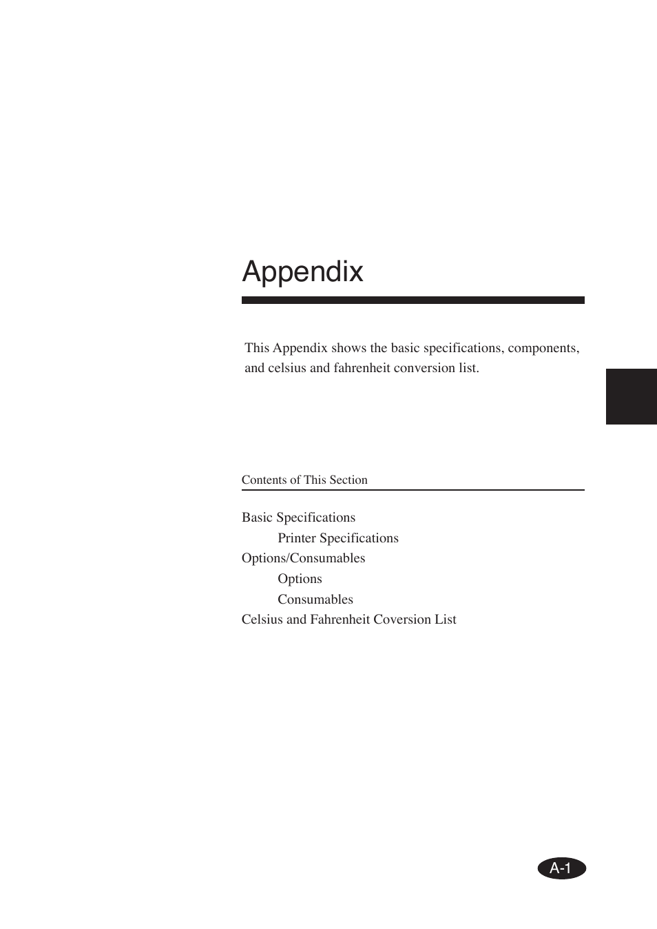 Appendix | Seiko Group SII IP-6600 User Manual | Page 193 / 197