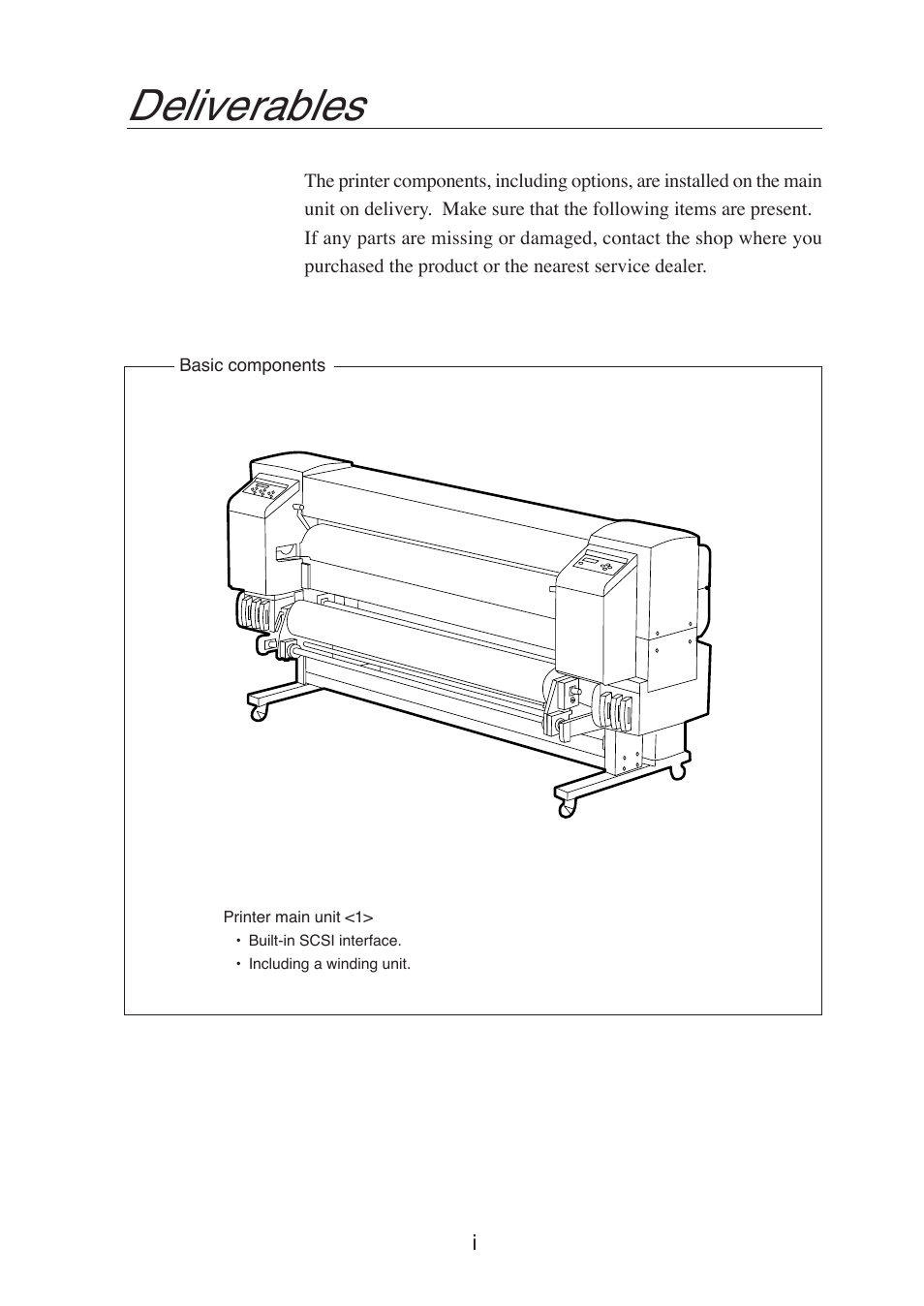 Deliverables | Seiko Group SII IP-6600 User Manual | Page 5 / 197