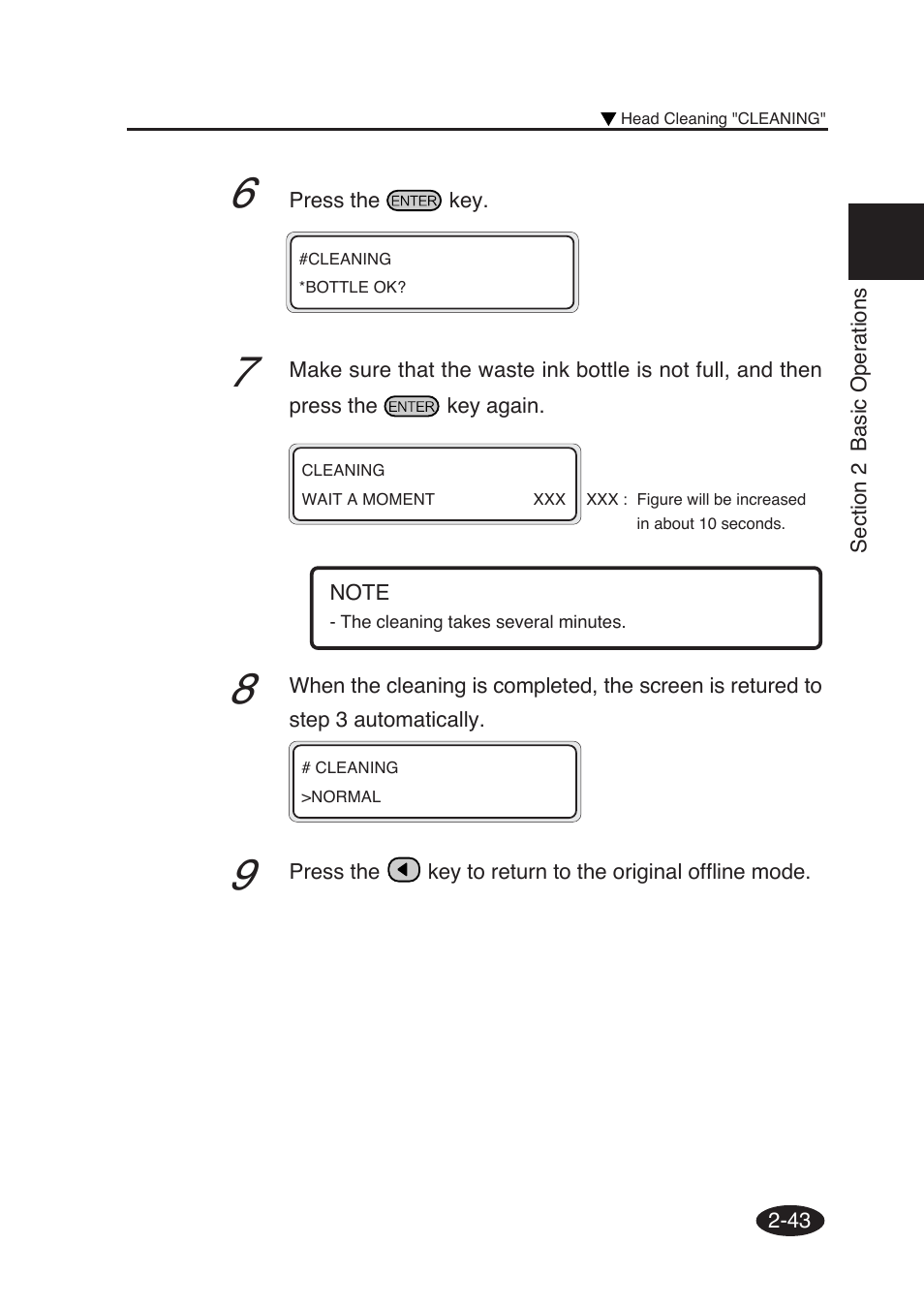 Seiko Group SII IP-6600 User Manual | Page 87 / 197