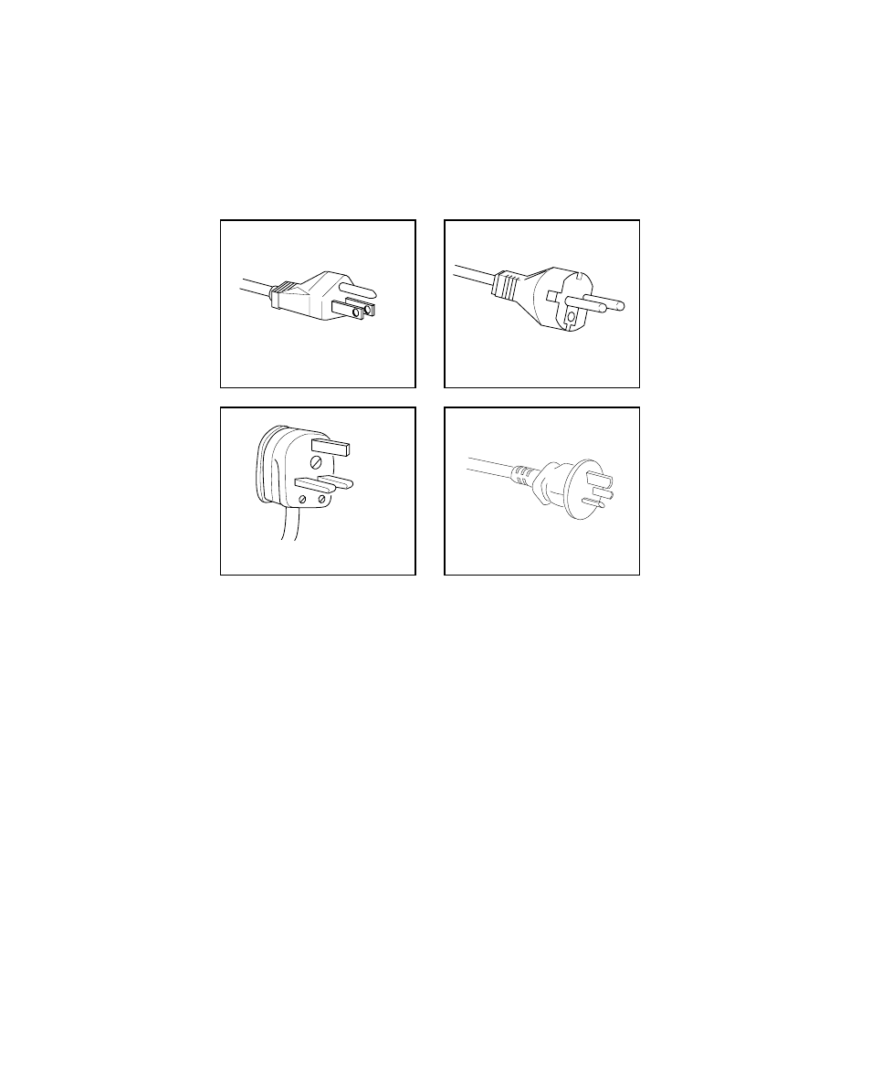 Power cord | Seiko Group BP-6000 User Manual | Page 12 / 114