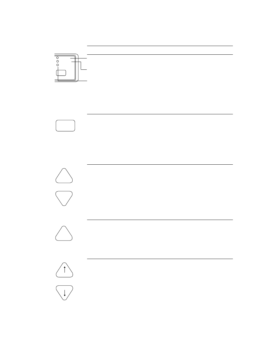 Function keys, Line lf rlf ff m.rlf m.lf | Seiko Group BP-6000 User Manual | Page 24 / 114