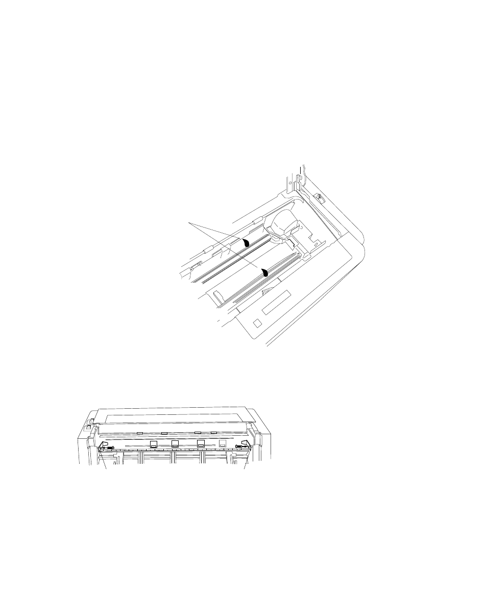 Lubrication, Printer cover removal 9, Printer cover removal | Seiko Group BP-6000 User Manual | Page 66 / 114