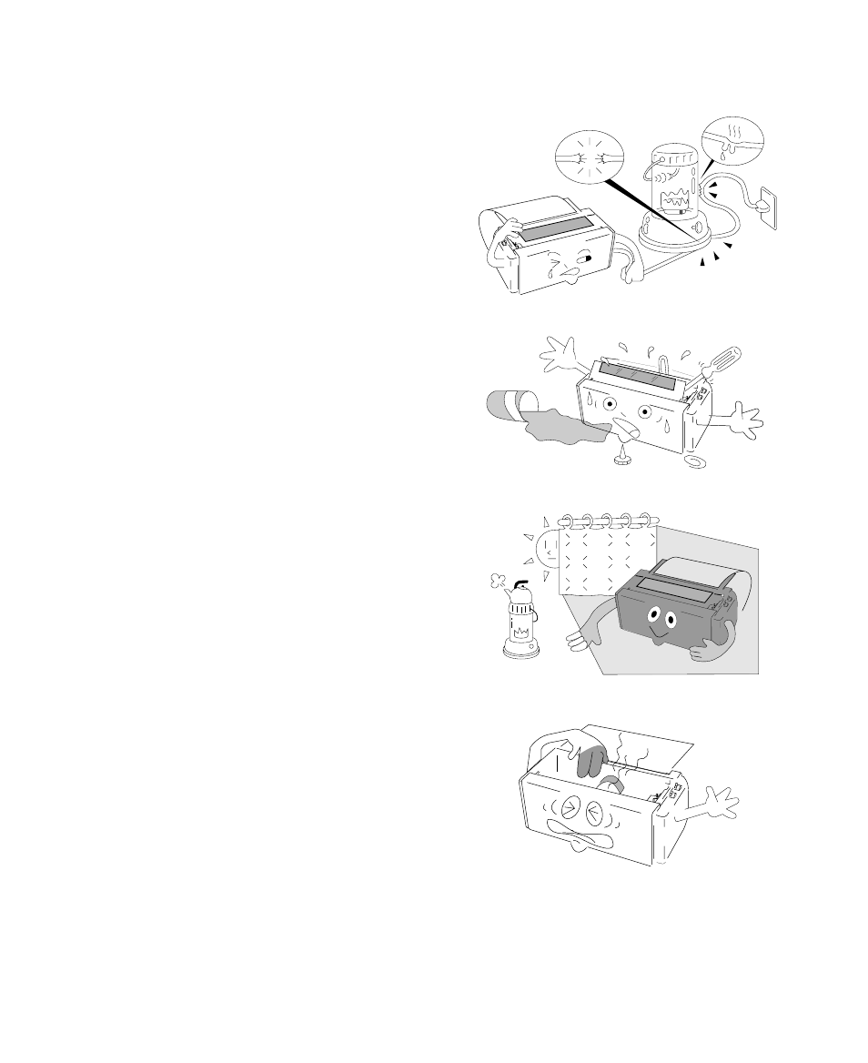 Caution for use, Power sourc e, Foreign matter and water | Installation environment, Operating condition | Seiko Group BP-6000 User Manual | Page 7 / 114