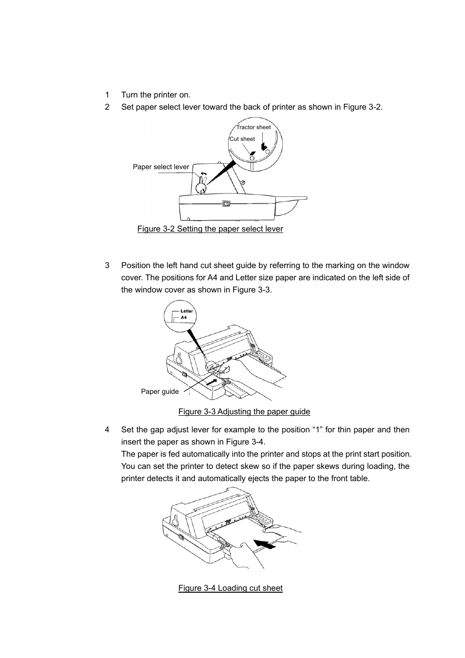 Loading cut sheets | Seiko Group PRECISION FB 380 User Manual | Page 15 / 50