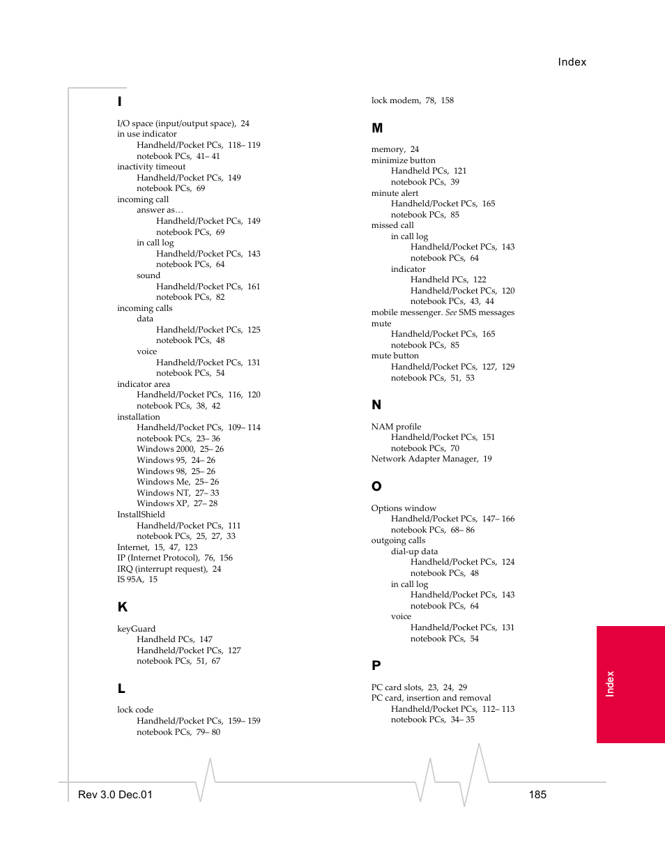 Sierra Wireless AirCard 555 User Manual | Page 187 / 192