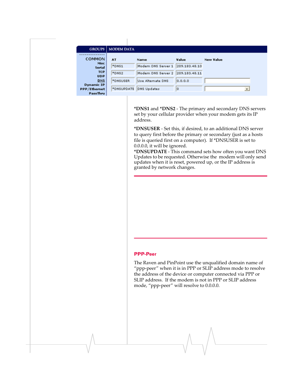 Ppp-peer | Sierra Wireless 2170042 User Manual | Page 10 / 16