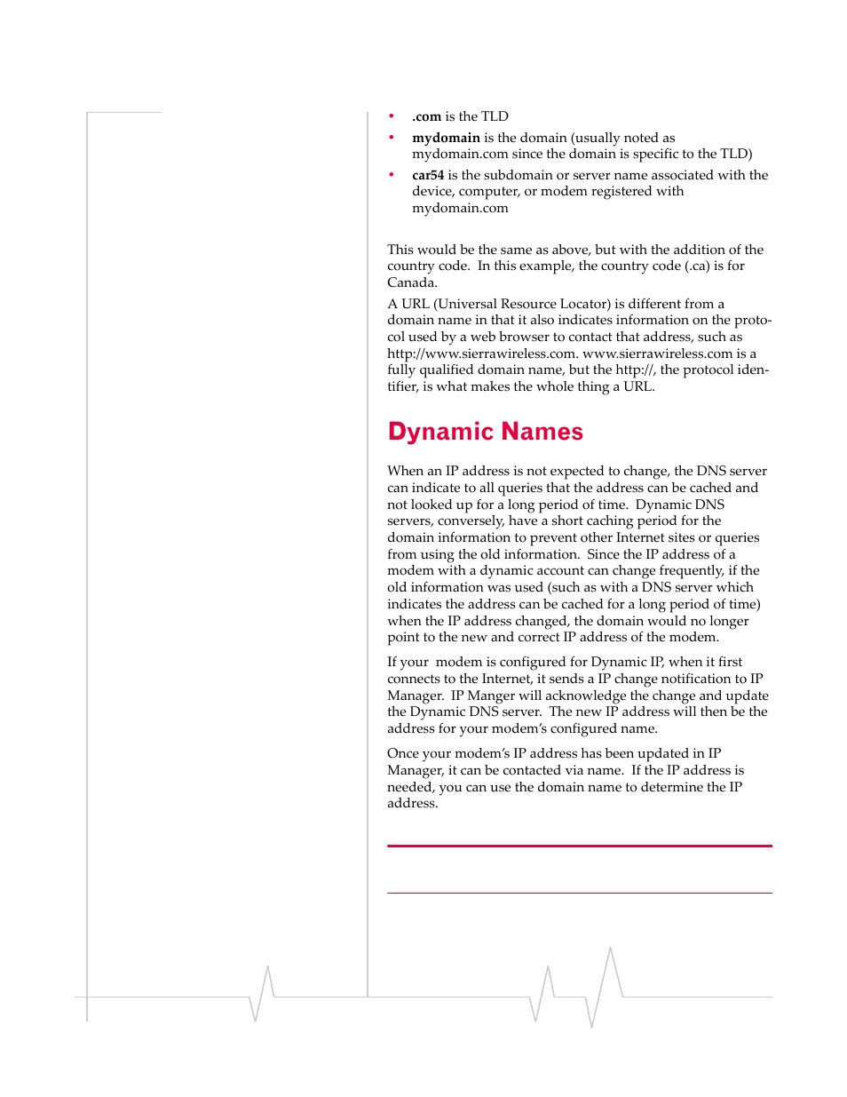 Dynamic names | Sierra Wireless 2170042 User Manual | Page 4 / 16