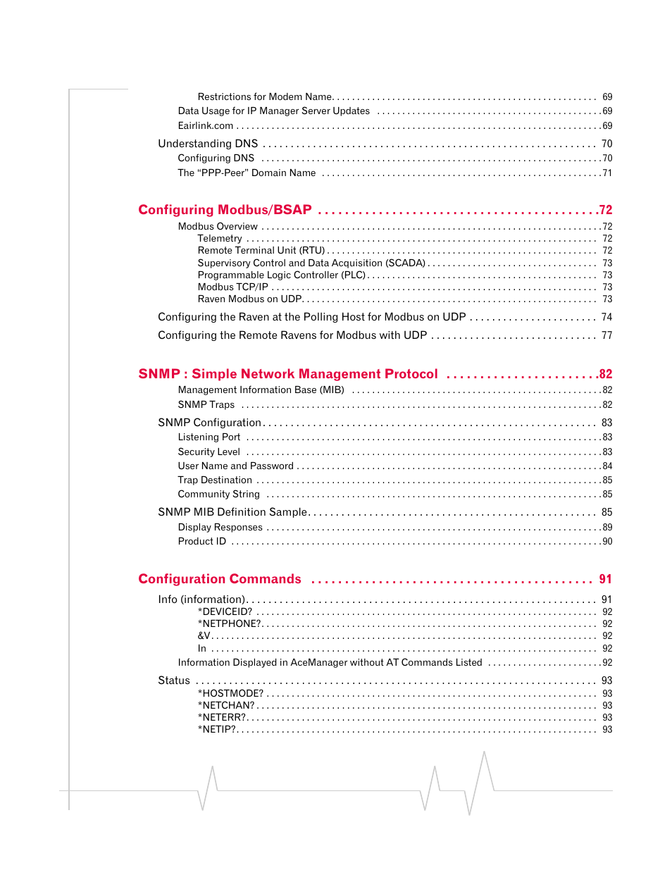 Sierra Wireless RAVEN 20070914 User Manual | Page 8 / 171