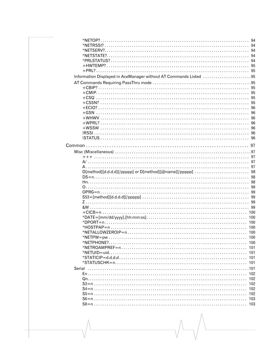 Sierra Wireless RAVEN 20070914 User Manual | Page 9 / 171