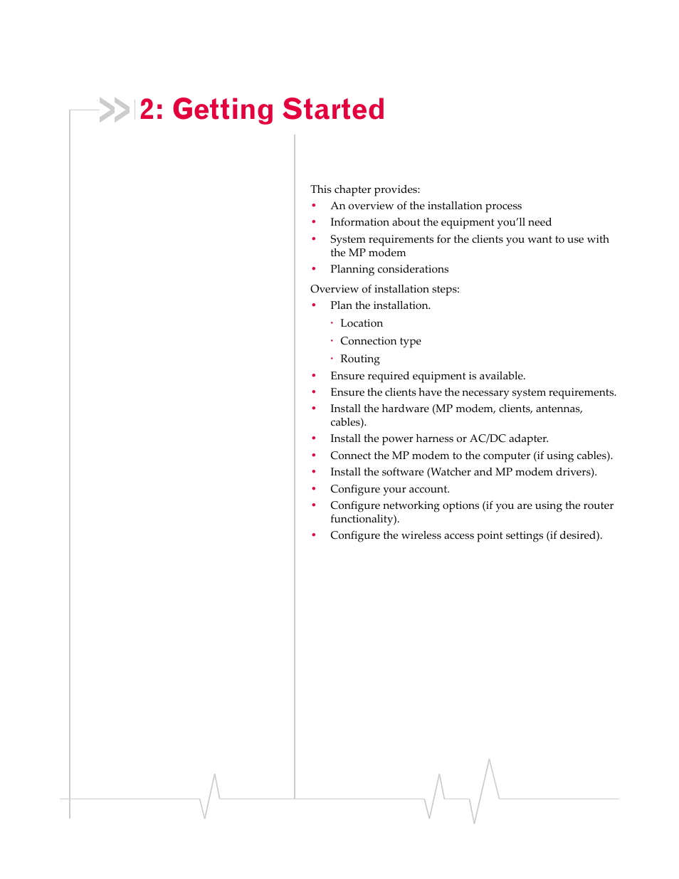 Getting started | Sierra Wireless AIRLINK MP595W User Manual | Page 19 / 86