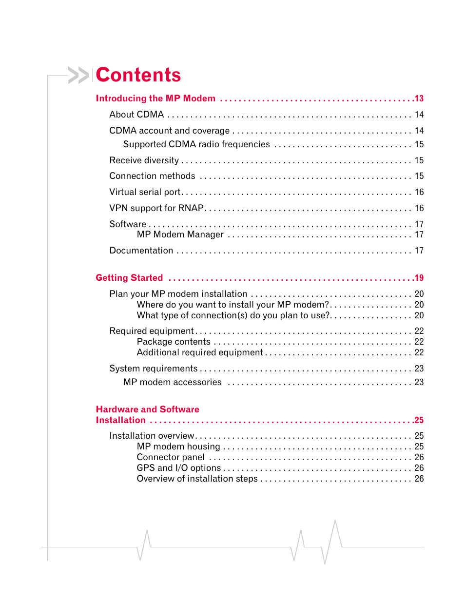 Sierra Wireless AIRLINK MP595W User Manual | Page 7 / 86