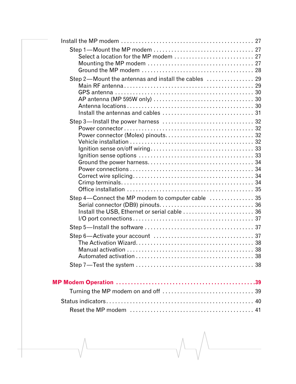 Sierra Wireless AIRLINK MP595W User Manual | Page 8 / 86