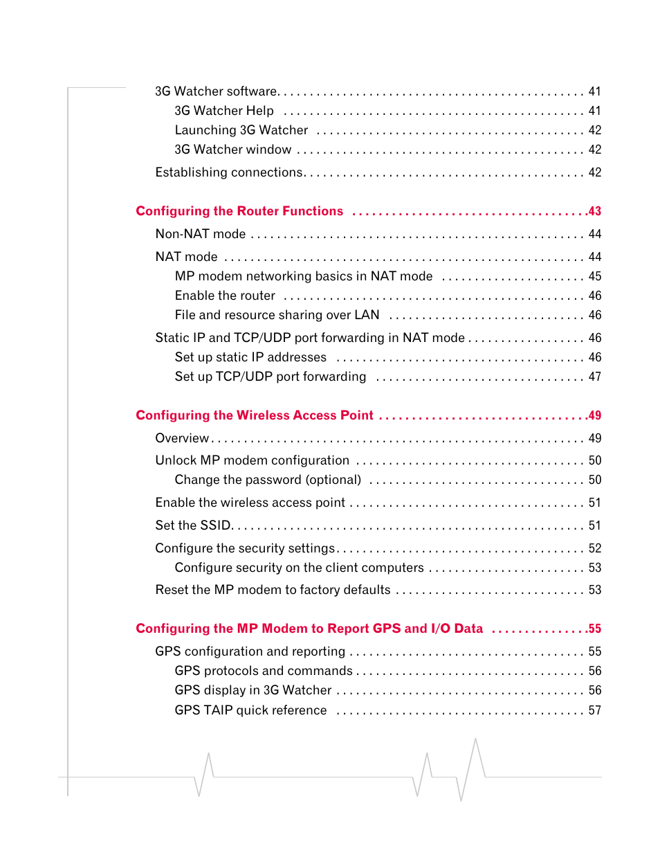 Sierra Wireless AIRLINK MP595W User Manual | Page 9 / 86