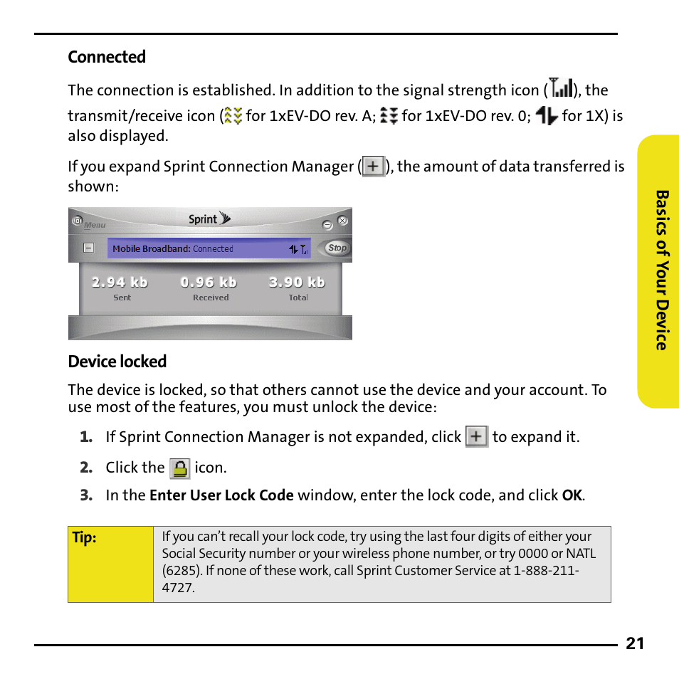 Sierra Wireless 595U User Manual | Page 29 / 36