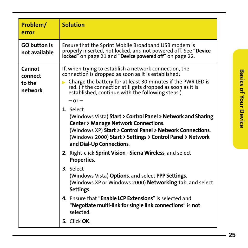 Sierra Wireless 595U User Manual | Page 33 / 36