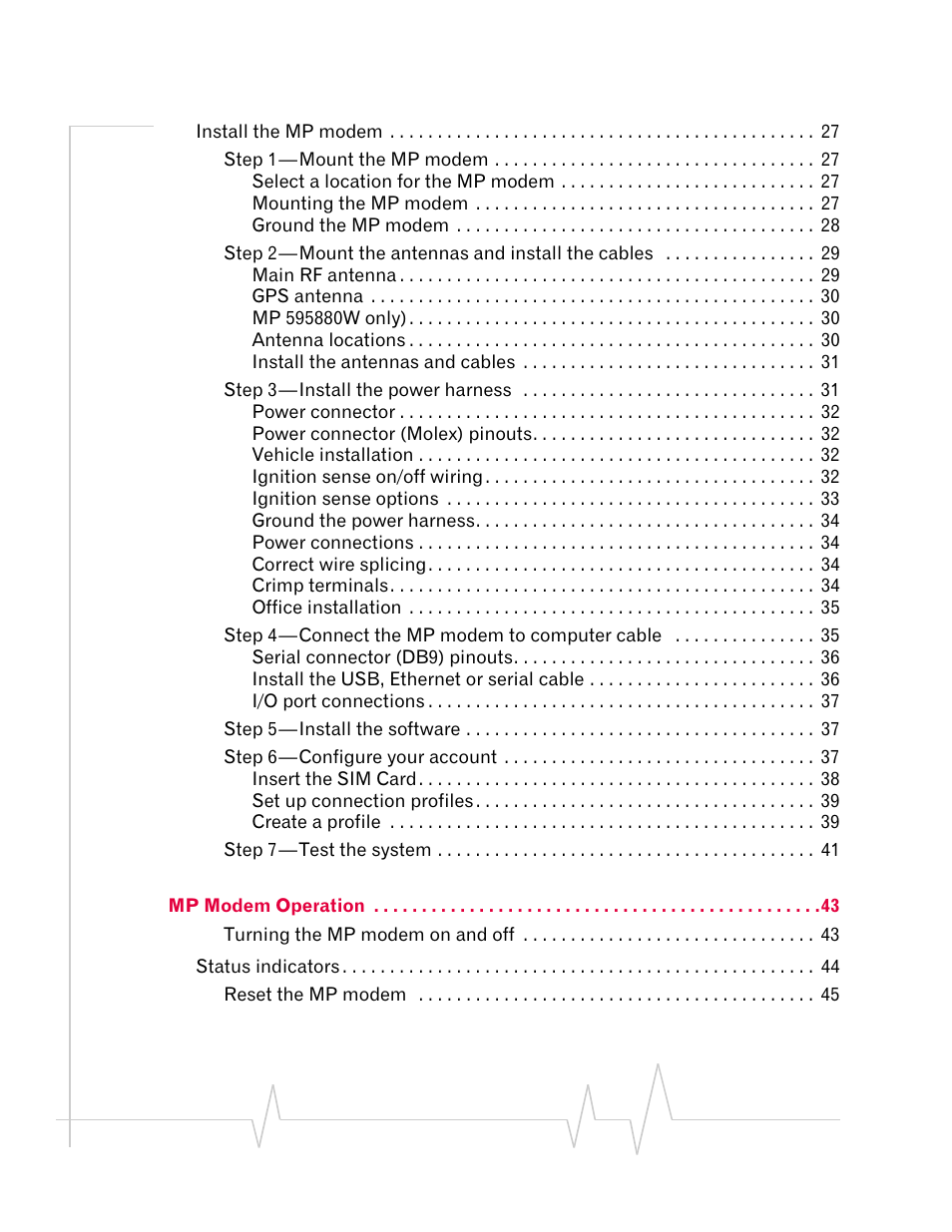 Sierra Wireless MP 875 User Manual | Page 8 / 84