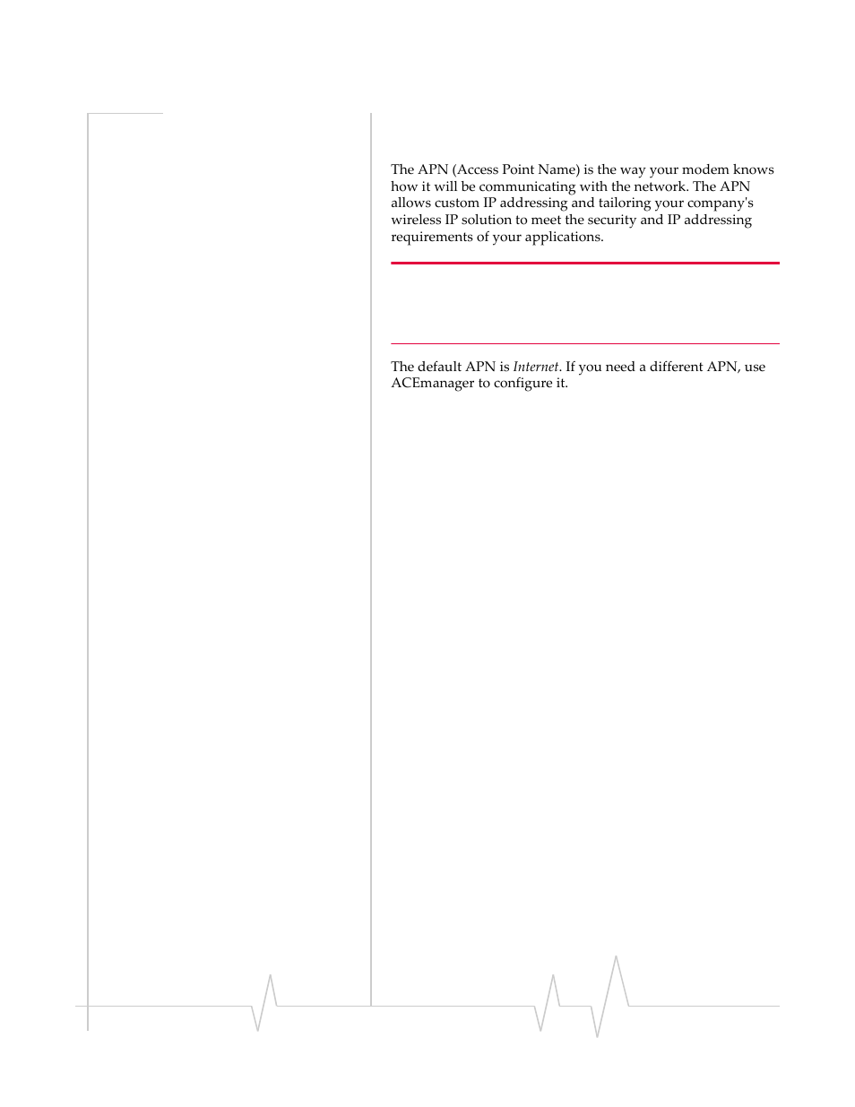 Configuring the apn | Sierra Wireless RAVEN 20080605 User Manual | Page 23 / 37