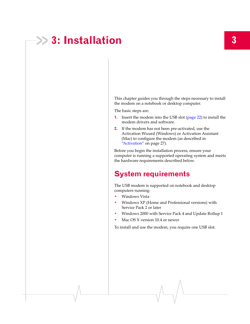 Installation, System requirements | Sierra Wireless Compass 597 User Manual | Page 19 / 65