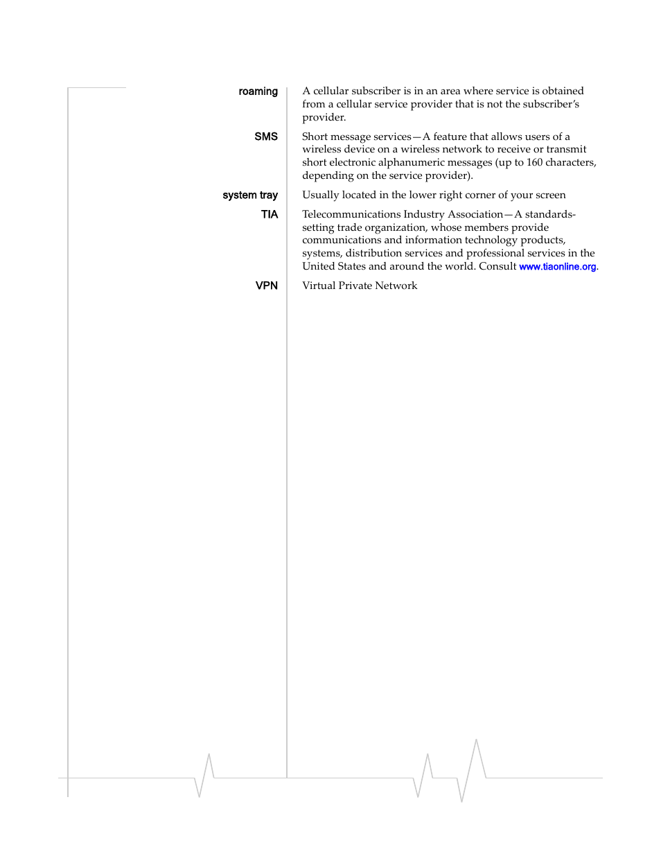 Roaming, System, Tray | System tray | Sierra Wireless Compass 597 User Manual | Page 59 / 65