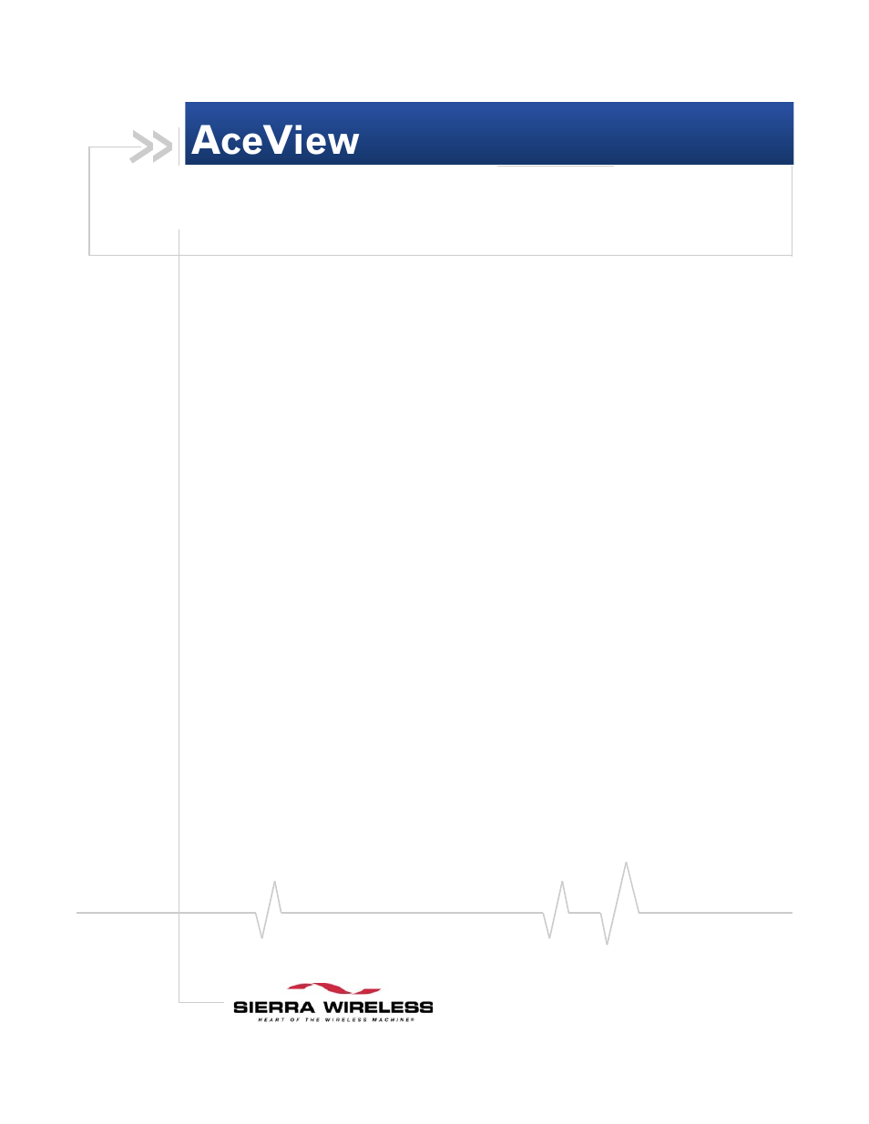 Sierra Wireless ACEVIEW 2120028 User Manual | 14 pages