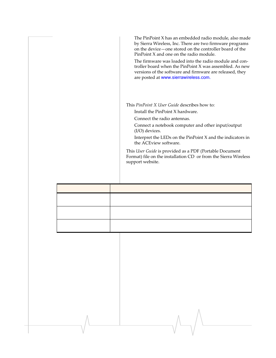 Documentation, Tools and reference documents | Sierra Wireless PINPOINT X HSUPA User Manual | Page 16 / 40