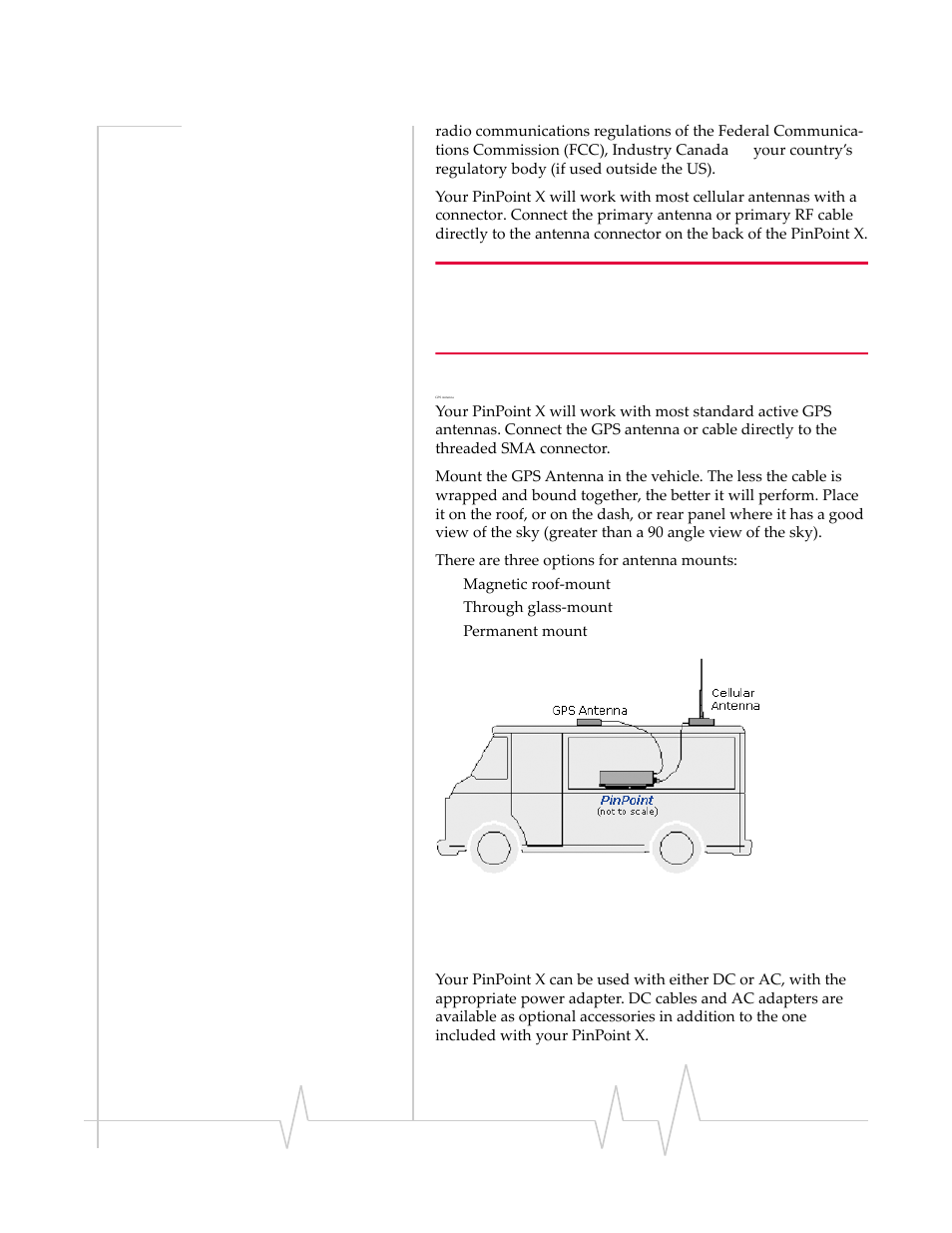 Connecting to power | Sierra Wireless PINPOINT X HSUPA User Manual | Page 26 / 40