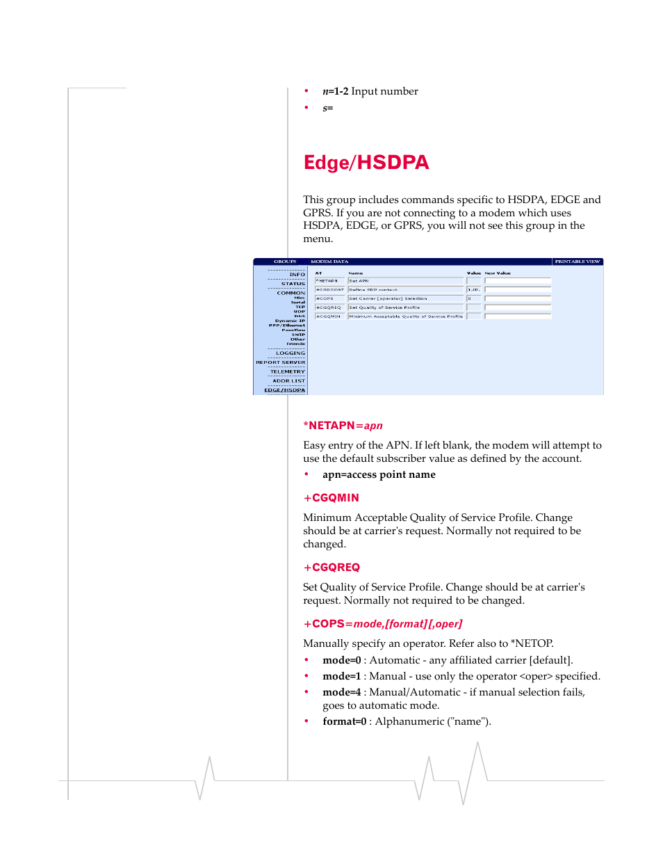 Edge/hsdpa | Sierra Wireless 20070914 User Manual | Page 172 / 203