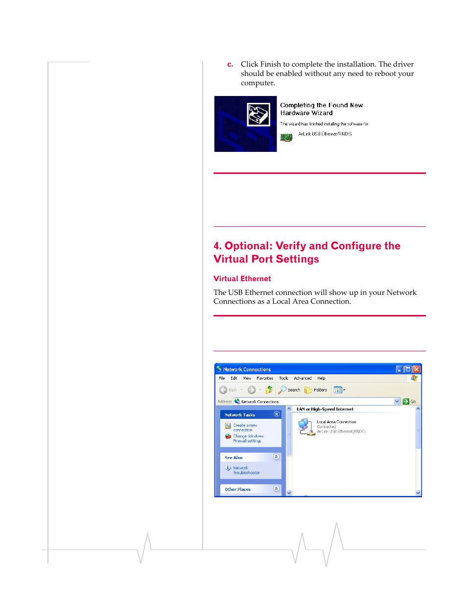 Virtual ethernet | Sierra Wireless 20070914 User Manual | Page 57 / 203
