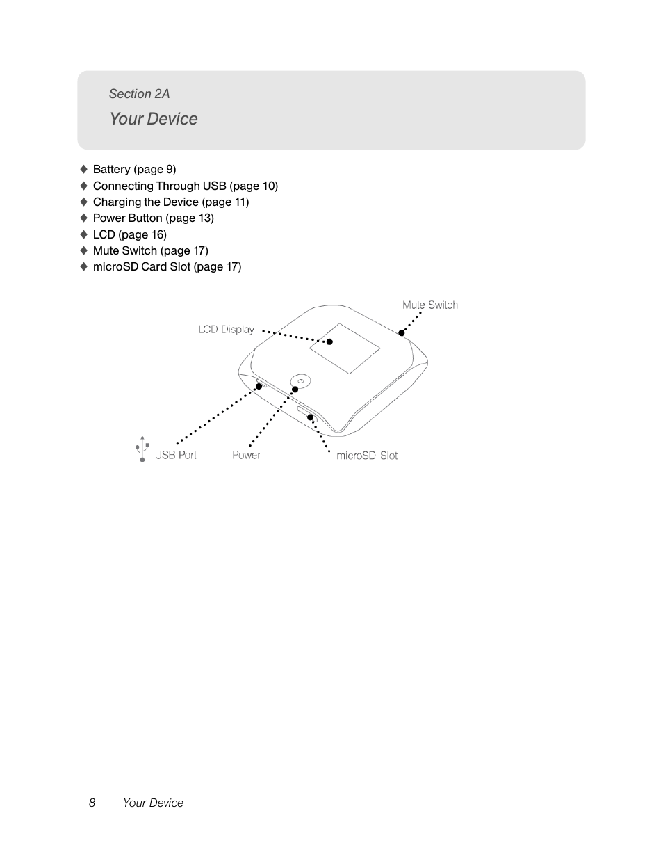 Your device, 2a. your device | Sierra Wireless Overdrive User Manual | Page 16 / 172