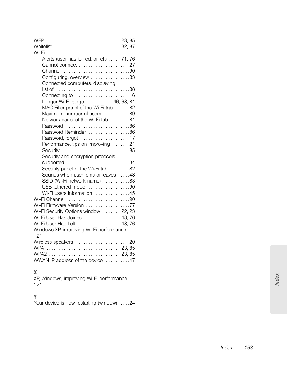 Sierra Wireless Overdrive User Manual | Page 171 / 172