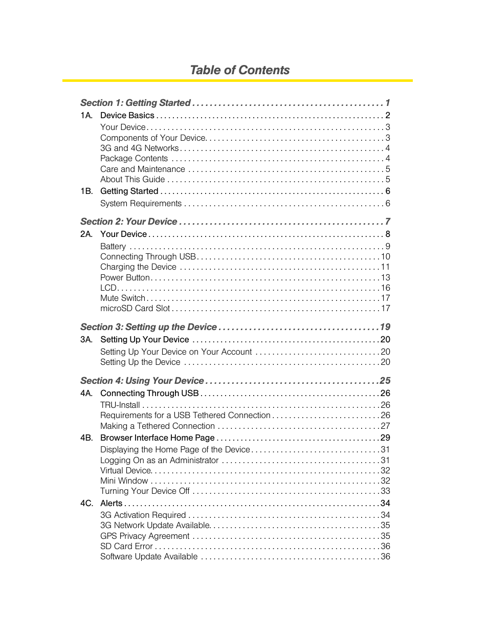 Sierra Wireless Overdrive User Manual | Page 3 / 172