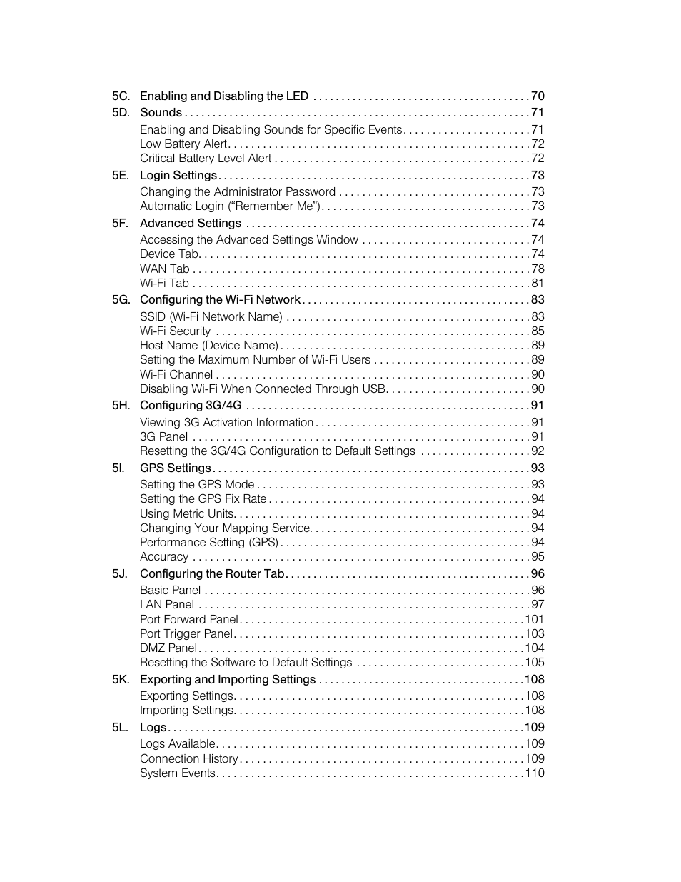 Sierra Wireless Overdrive User Manual | Page 5 / 172