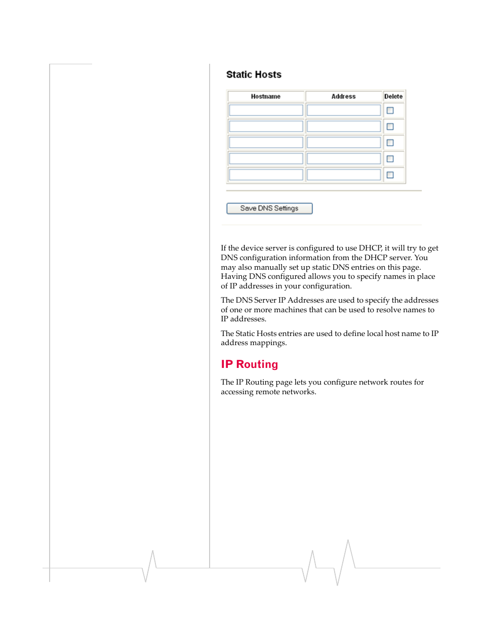 Ip routing | Sierra Wireless RJ-11 User Manual | Page 38 / 60