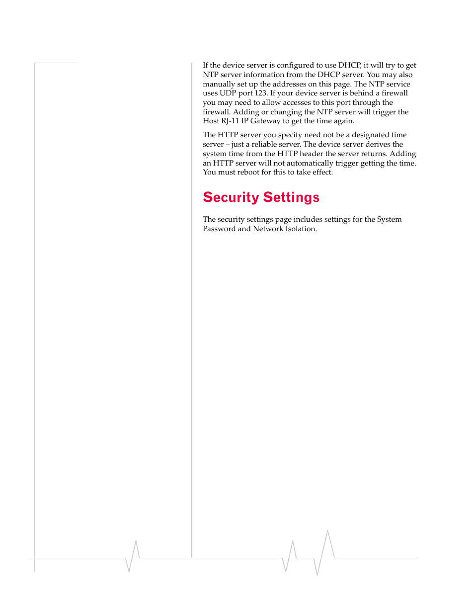 Security settings | Sierra Wireless RJ-11 User Manual | Page 41 / 60