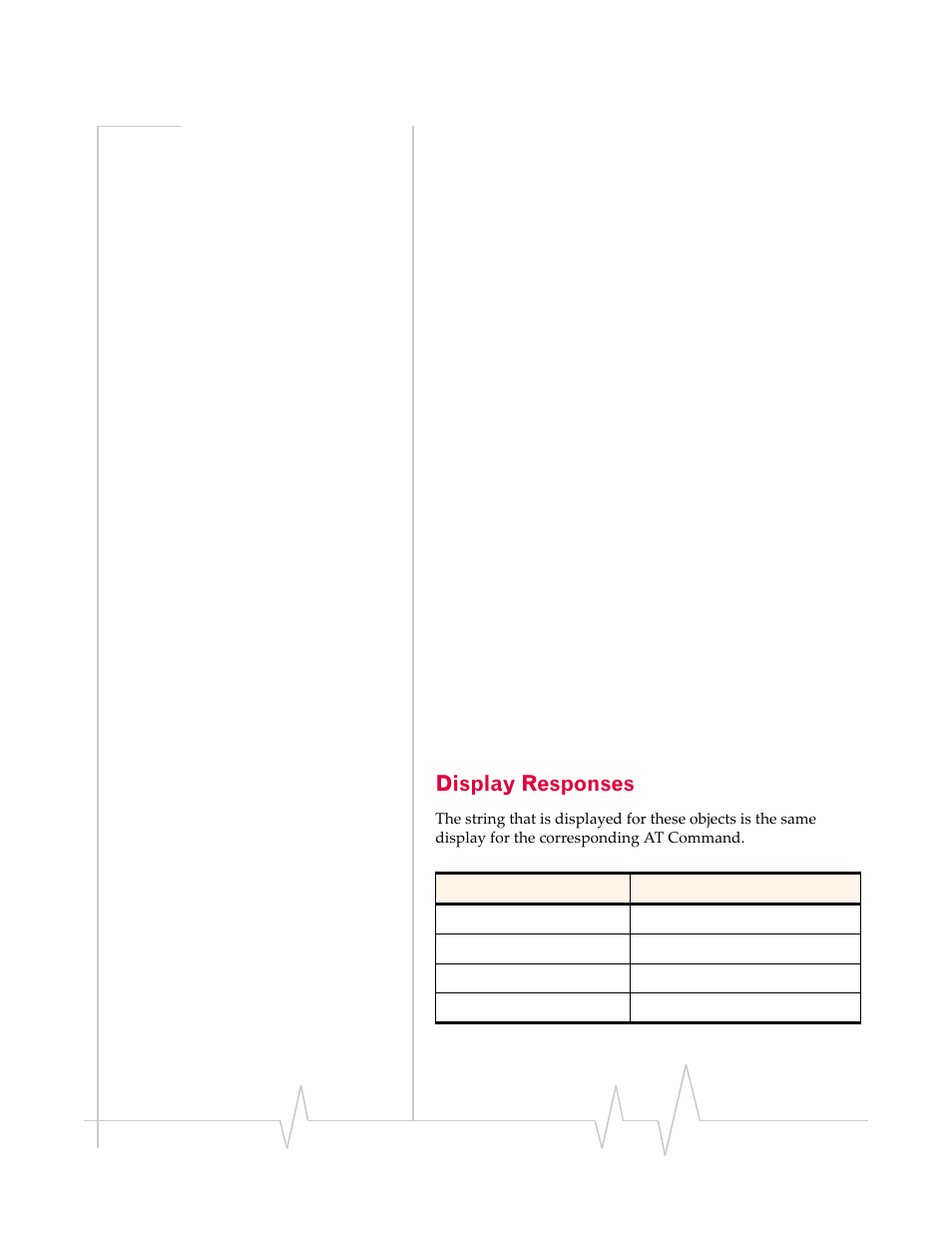 Display responses | Sierra Wireless EV-DO User Manual | Page 115 / 182