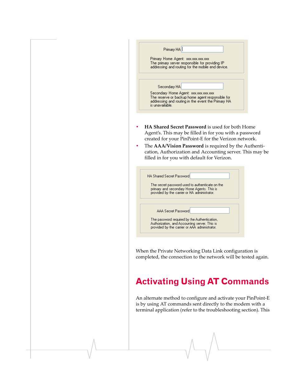 Activating using at commands, Activating using at, Commands | Sierra Wireless EV-DO User Manual | Page 35 / 182