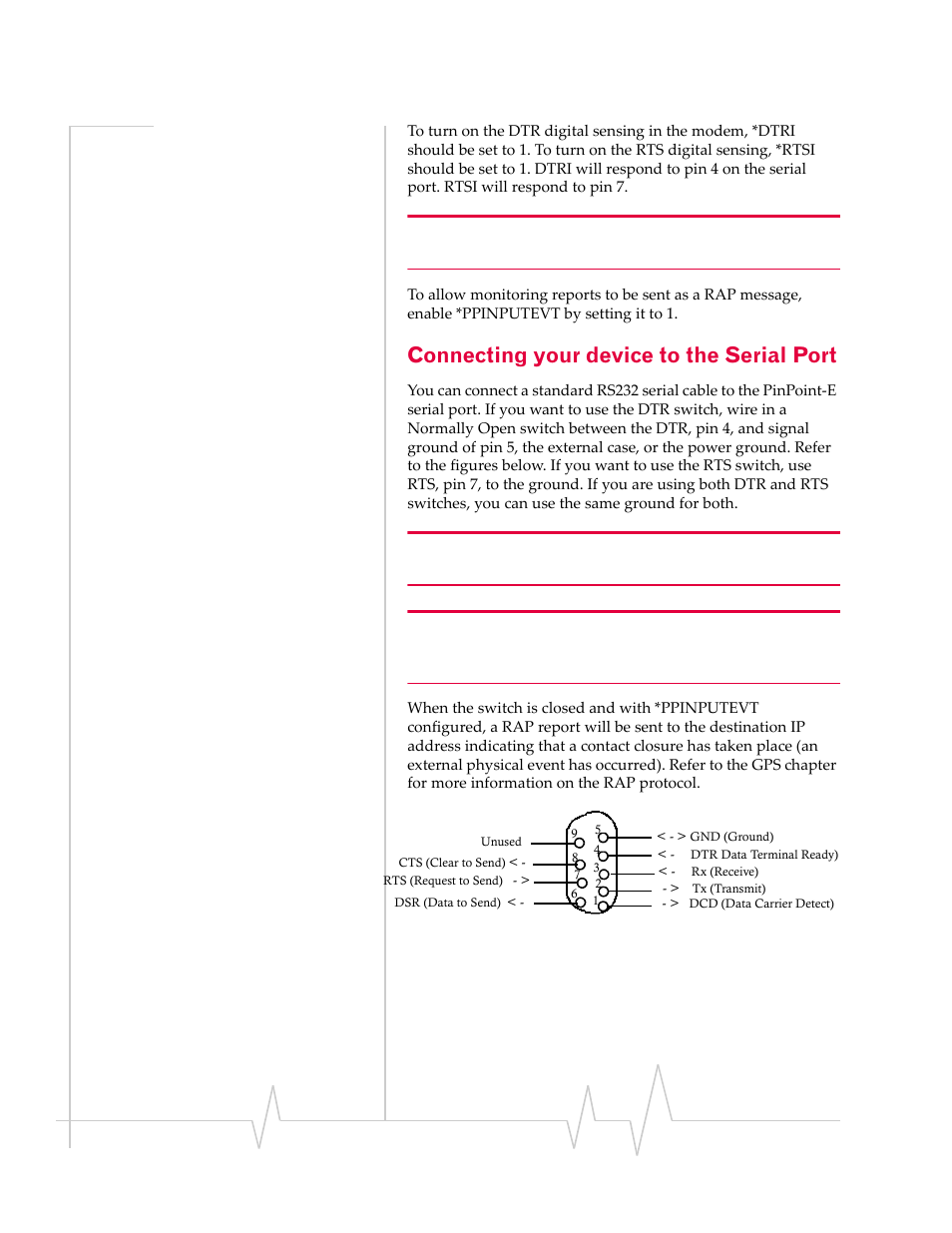Connecting your device to the serial port | Sierra Wireless EV-DO User Manual | Page 58 / 182