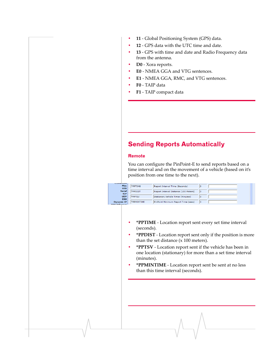 Sending reports automatically, Remote | Sierra Wireless EV-DO User Manual | Page 91 / 182
