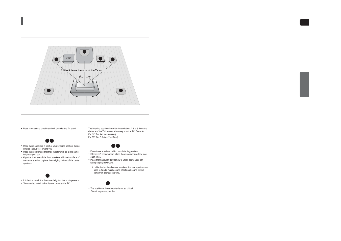 Connecting the speakers | Sierra Wireless HT-TXQ120 User Manual | Page 8 / 36