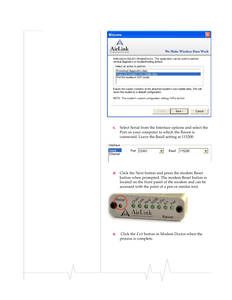 Sierra Wireless RAVEN 1X 20070914 User Manual | Page 149 / 176