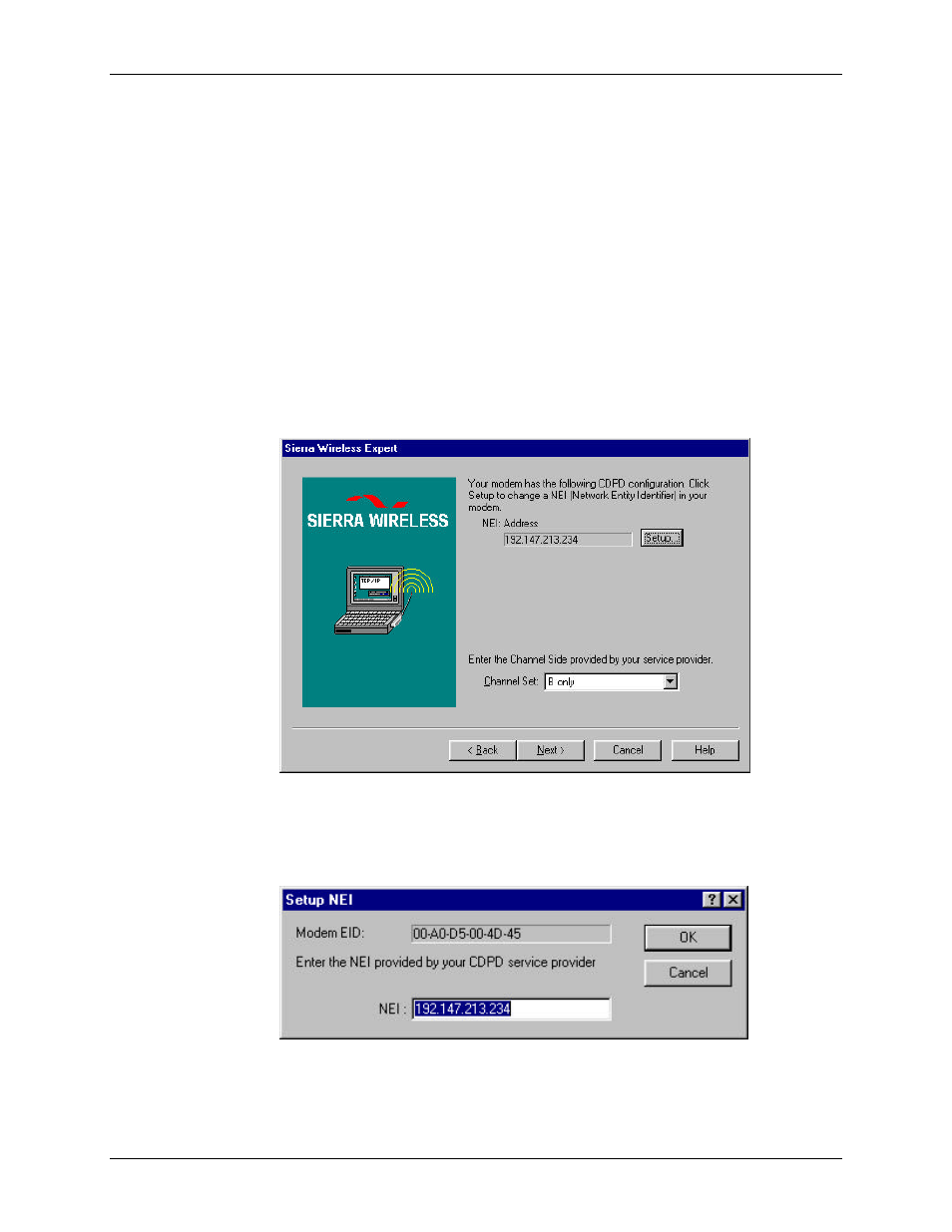 Programming the dial code, Cdpd provisioning | Sierra Wireless MP215 User Manual | Page 25 / 38