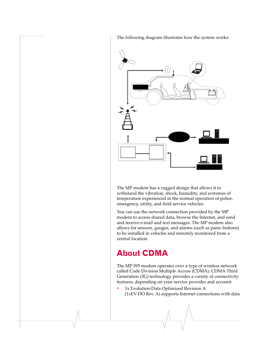 About cdma | Sierra Wireless MP 595 User Manual | Page 14 / 68