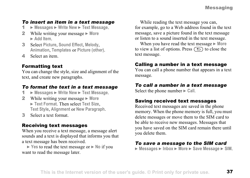 Sunway GSM 900 User Manual | Page 37 / 97