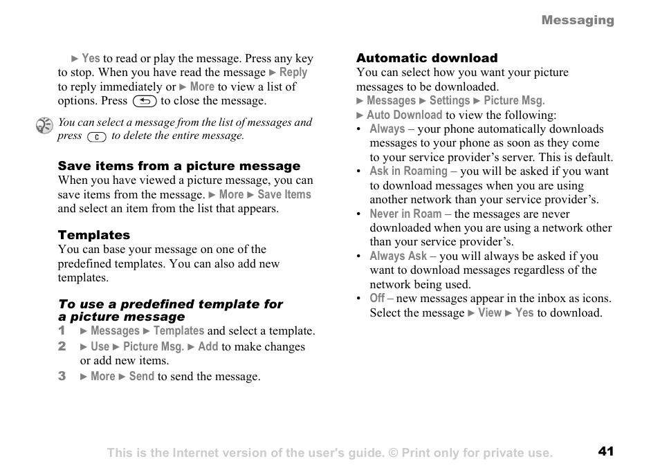 Sunway GSM 900 User Manual | Page 41 / 97
