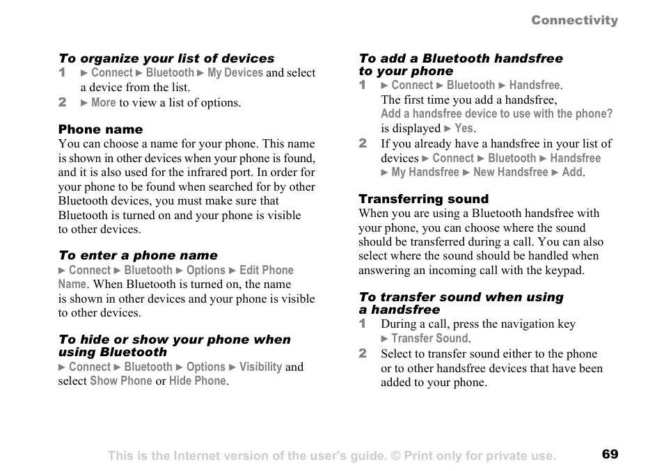 Sunway GSM 900 User Manual | Page 69 / 97
